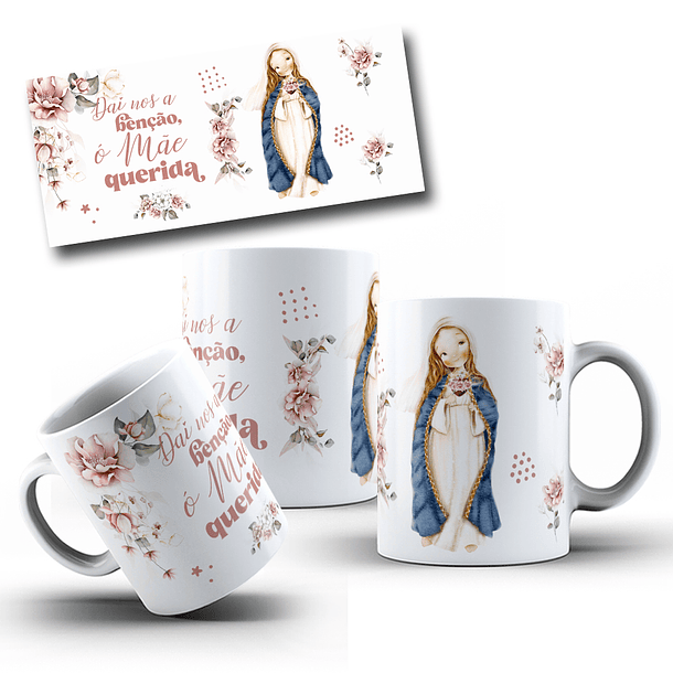 5 Artes para Caneca Nossa Senhora Arquivo em Jpg 6