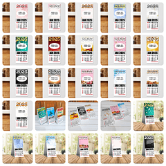 Arquivos Calendários Coleção Neutra 2025 em Png