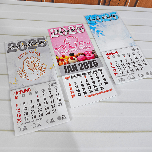 Arquivos Calendários Coleção Neutra 2025 em Png 3