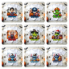 22 Artes para Camisa Personagens Infantil Halloween Arquivo em Png  2