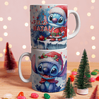 5 Artes Caneca Stitch Natal Arquivo Editável  3