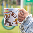 6 Artes para Caneca Personagens Calma Arquivo Editável 5