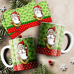 20 Artes para Caneca Natal Arquivo Editável 