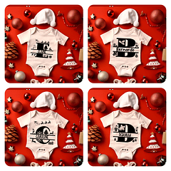 Artes para Body Natal Alfabeto em Png