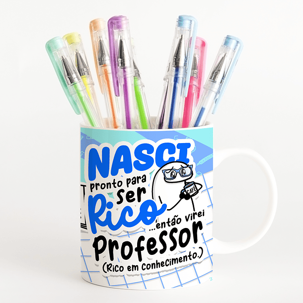 4 Artes para Caneca Flork Professores Arquivo em Jpg 2