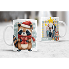 7 Artes para Caneca Natal com Fotos Arquivo Editável 4