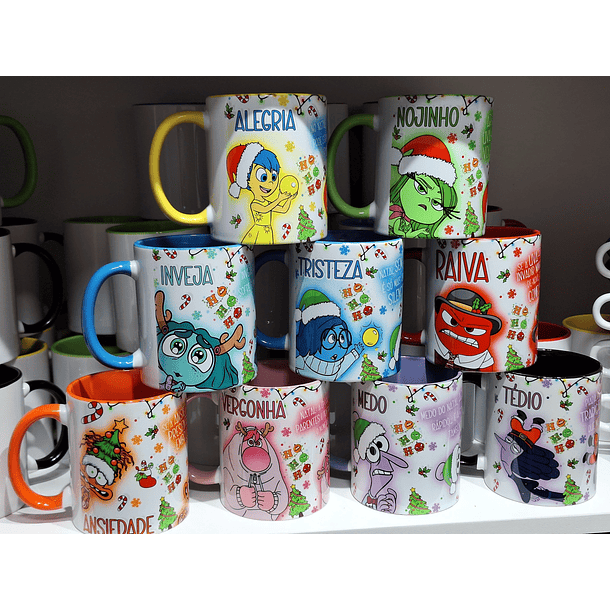 13 Artes para Caneca Natal Divertidamente Arquivo em Jpg 4