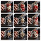 120 Artes para Caneca Natal 3D  Arquivo em Jpg  5