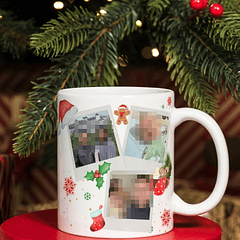 Arte Caneca Natal é amor Arquivo Editável