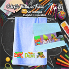 12 Artes para Caneca, Toalhinha e Squeeze Escolar Trolls Arquivo Editável 24