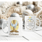 Arte Caneca Crisma Arquivo Editável 1