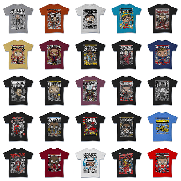 1500 Artes para Camisa Geek Desenhos Arquivo em Png 5