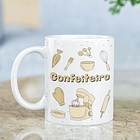 Artes Caneca Profissão Confeiteiro Arquivo em Png  2