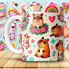 12 Artes para Caneca Capivara Arquivo em Jpg 10