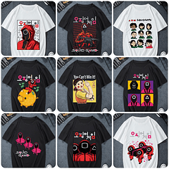 30 Artes para Camisa Round 6 Serie Arquivo em Png