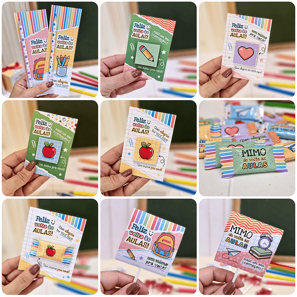 Arquivos de Corte Fofinhos Volta as Aulas para Imprimir 3