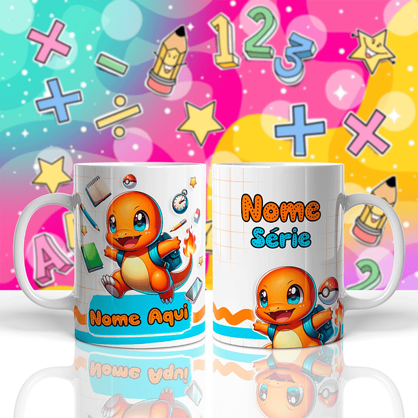 18 Artes para Caneca Meninos Personagens Volta as Aulas Arquivo em Jpg  14