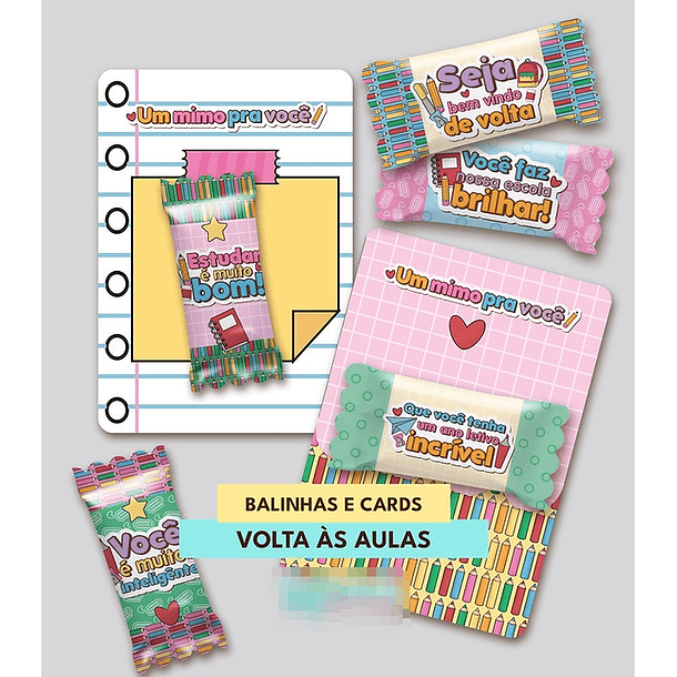 Kit Digital Volta as aulas mais Mimos Arquivo em Png 3