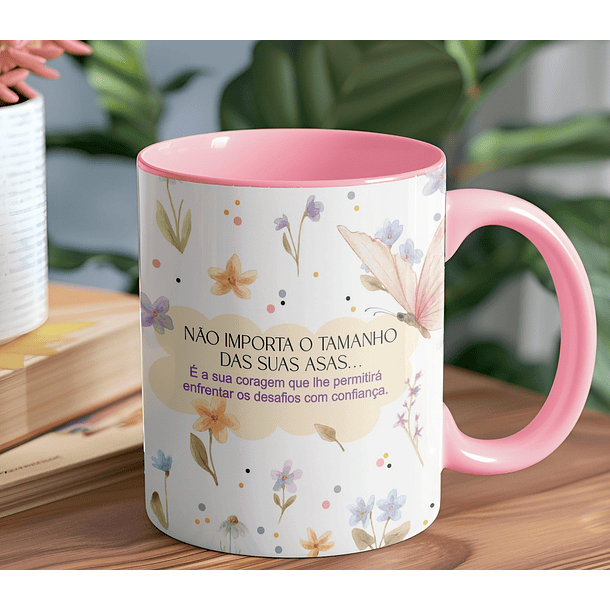 5 Artes para Caneca Suas Asas Arquivo Editável  5