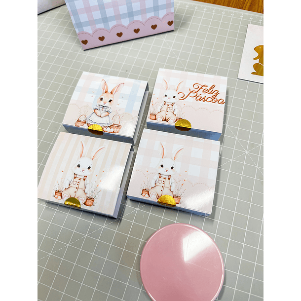 Arquivo de Corte Páscoa Mimos Coelhinhos Arquivo editável 9