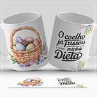 12 Artes para Caneca Páscoa Coelhinhos Arquivo em Jpg 5