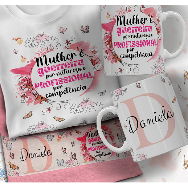 66 Artes para Caneca Camisa e Toalhinha Dia das Mulheres Arquivo em Editável  6