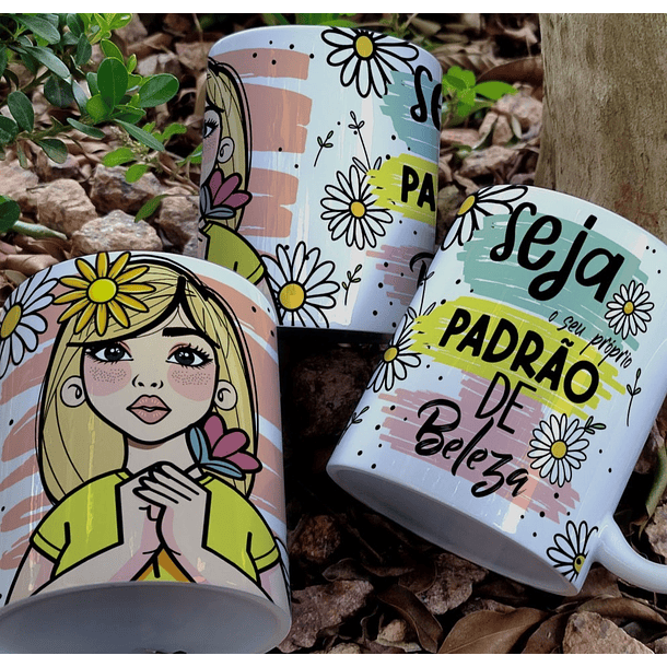 15 Artes para Caneca Padrão de Beleza Arquivo em Jpg 5