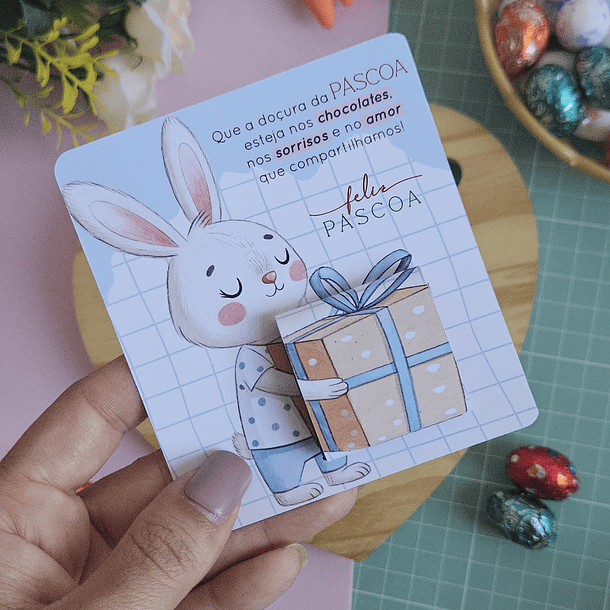 Arquivos Prontos Mimos Páscoa Coelhinho Arquivo em Pdf  6