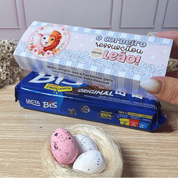 Arquivo de Corte Mimos Páscoa Leão e o Cordeiro em Pdf  11