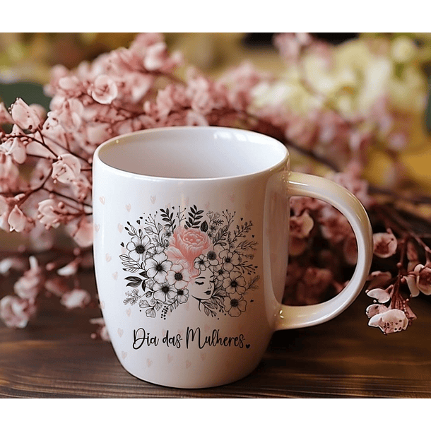 10 Artes para Caneca e Camisa Dia das Mulheres Arquivo Editável  9