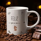 11 Artes para Caneca Páscoa Arquivo em Pdf Editável  11