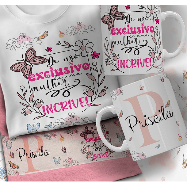 66 Artes para Caneca Camisa e Toalhinha Dia das Mulheres Arquivo em Editável  18