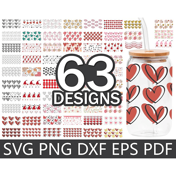 63 Artes para Copo Tampa de Bambu Café Gelado Copo de Vidro Coffe Glass Arquivo em Png 1