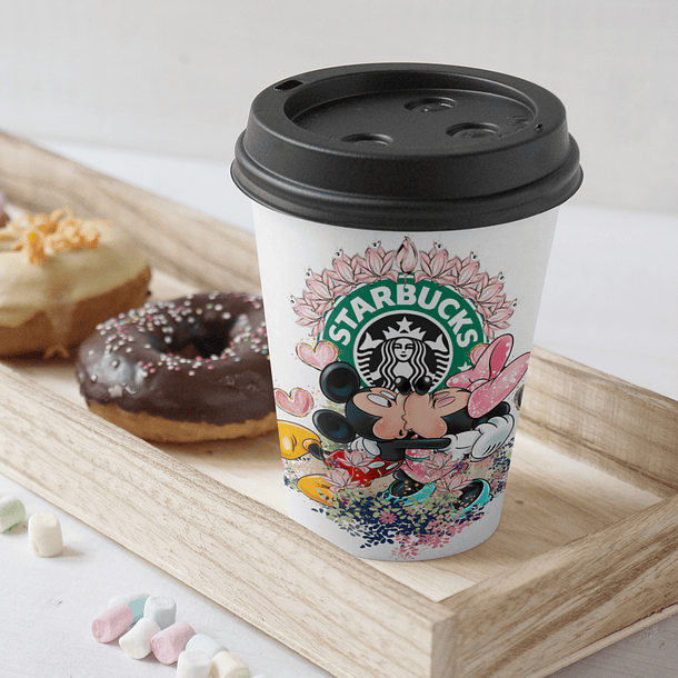 30 Artes para Copo Starbuck Personagens Arquivo em Jpg  4