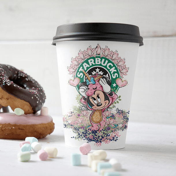 30 Artes para Copo Starbuck Personagens Arquivo em Jpg  5