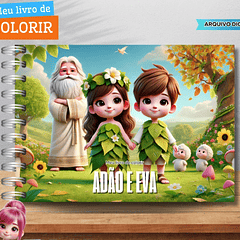 Kit Digital Livros de Colorir Png 