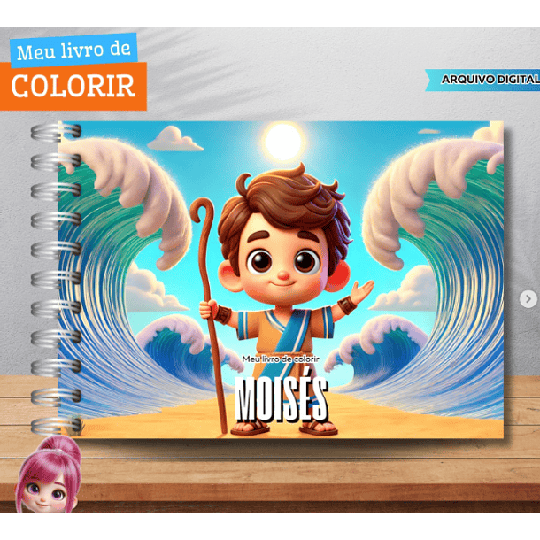 Kit Digital Livros de Colorir Png  6