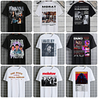 100 Artes para Camisa Artistas Famosos Internacionais Arquivo em Png 7