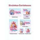 30 Artes para Etiquetas Volta as Aulas Personagens Arquivo Editável  11