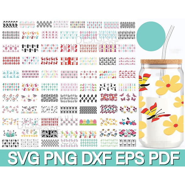 500 Artes para Copo Tampa de Bambu Café Gelado Copo de Vidro Coffe Glass Arquivo em Png  3