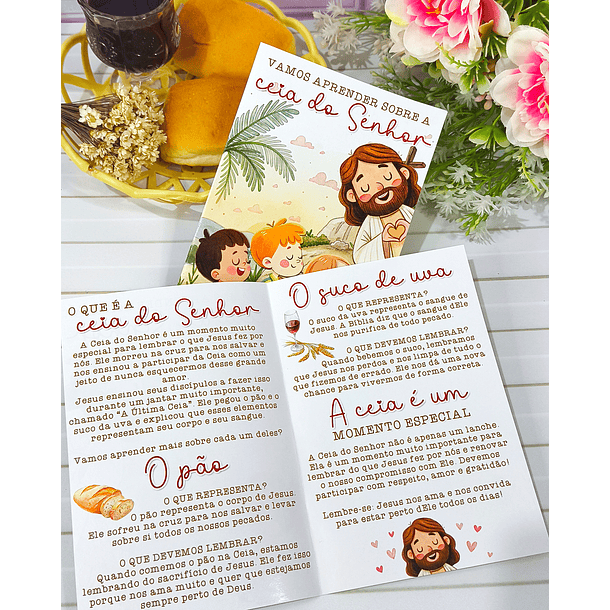 Arquivos Prontos Aprendendo Sobre  a Ceia do Senhor Arquivo em Pdf 5