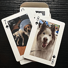 Baralho de Poker Personalizado Editavel no Canva Adicione Suas Fotos e Frases Favoritas! Crie e Personalize Agora Mesmo! 5