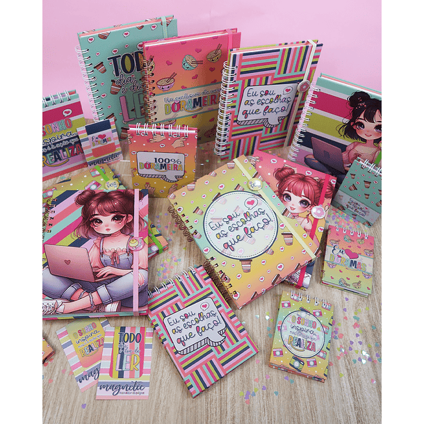 Arquivos para Encadernação Coleção Beautiful Girl Princesa e Dorama Doramenira Arquivo em Pdf 1