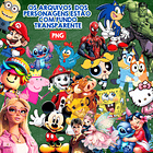 Kit Digital 50 Temas Volta as aulas para Personalização em Png 2