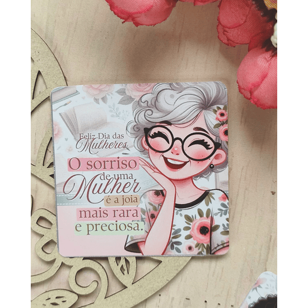 Arquivos Prontos Tags Quadradas Dia das Mulheres Arquivo em Pdf  3