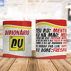 Artes Caneca Frase Dicionário Cú Arquivo em Jpg