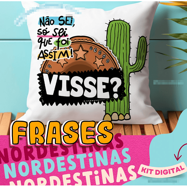 Kit Digital Frases Nordestina em Png   5