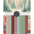 Kit Digital Natal encantado Papai Noel em Png 2