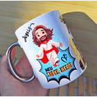 Arte para Caneca Jesus é Meu Herói Arquivo em Jpg   1