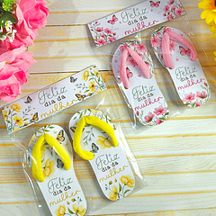 Arquivos de Corte Mimos Dia das Mulheres Chinelos em Jpg